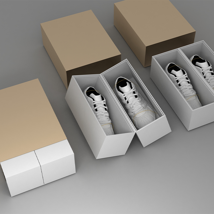 Shoe packaging gift box