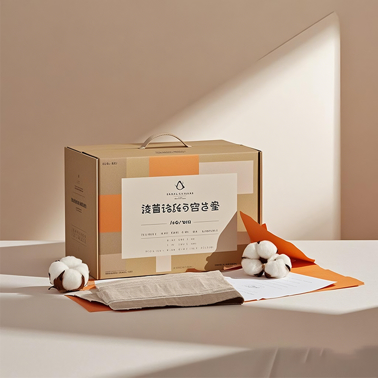 Silk quilt packaging box