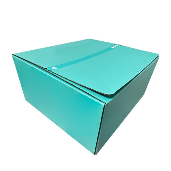 Solid beverage packaging box