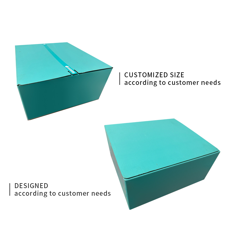 Solid beverage packaging box