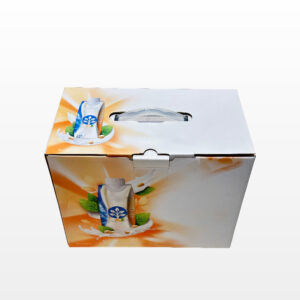 Soy milk packaging cardboard box