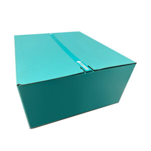 Tear open the cardboard box