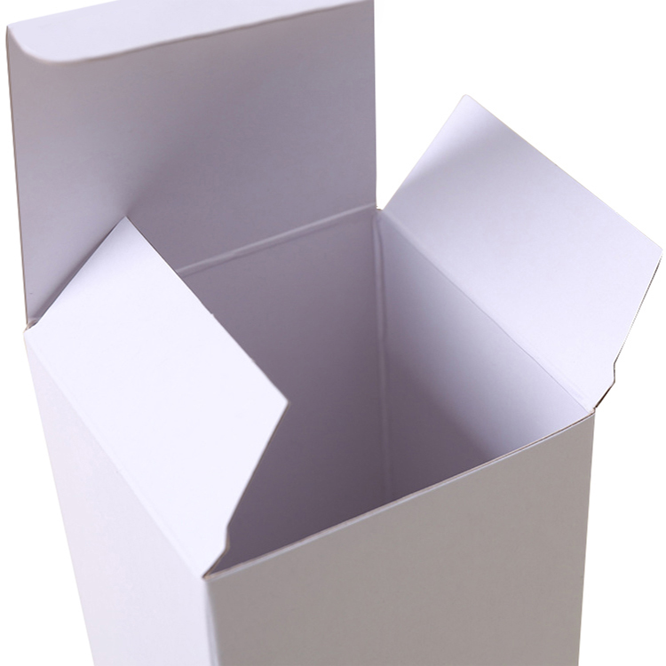 White cardboard box