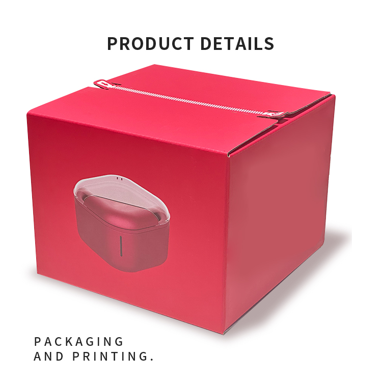 Zipper cardboard box