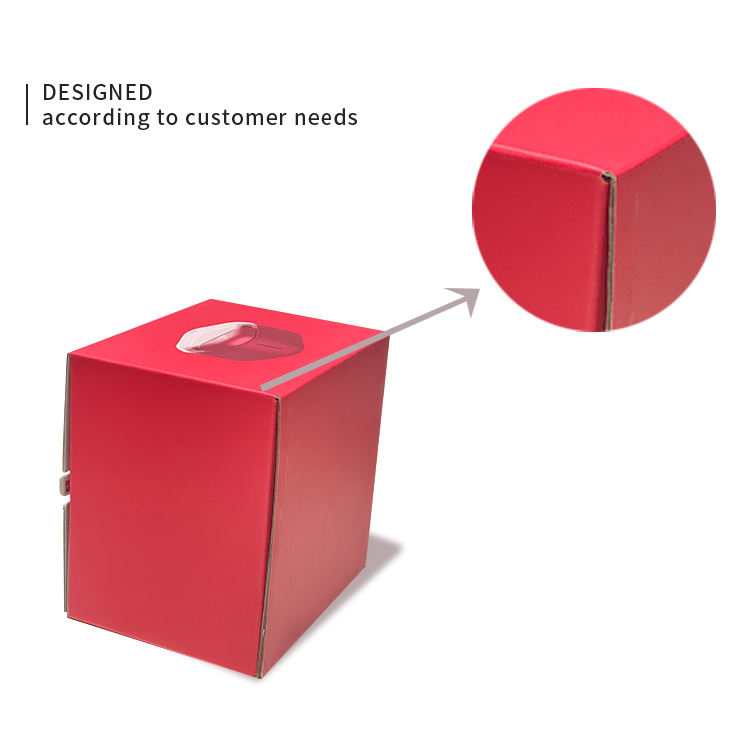 Zipper packaging cardboard box