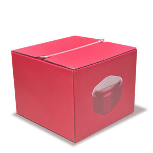 Zipper packaging cardboard box