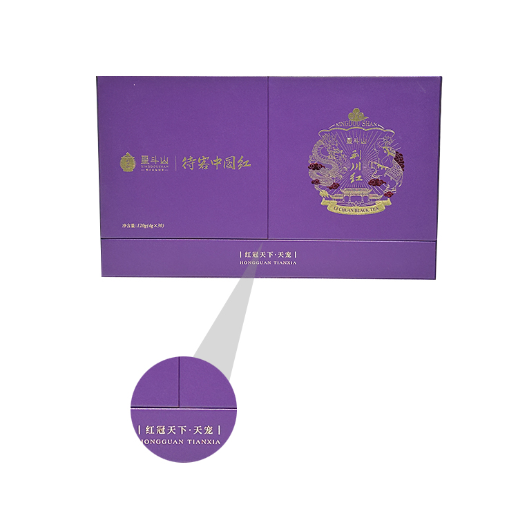 Black tea packaging box