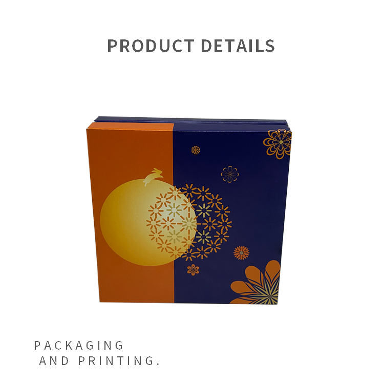 Colored corrugated cardboard box