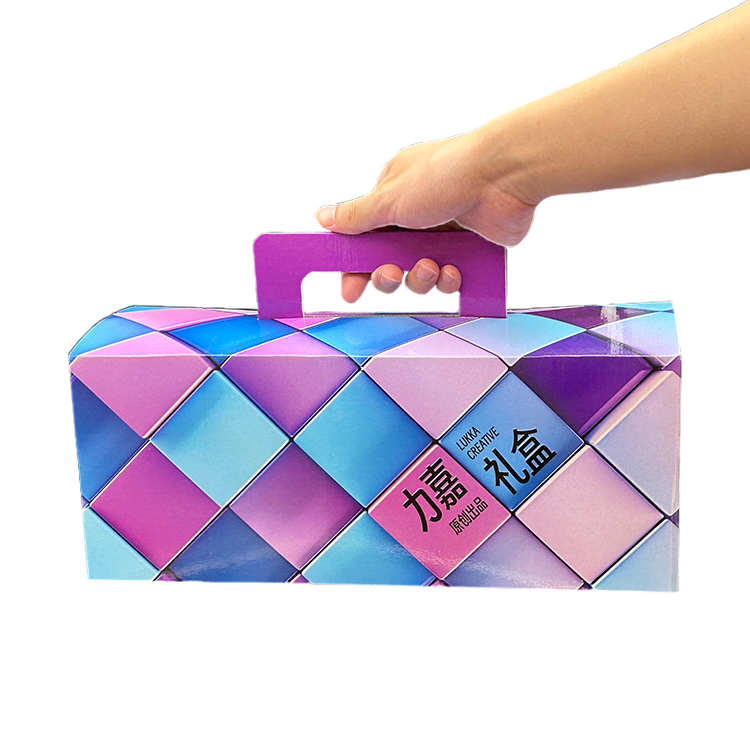 Colorful packaging box