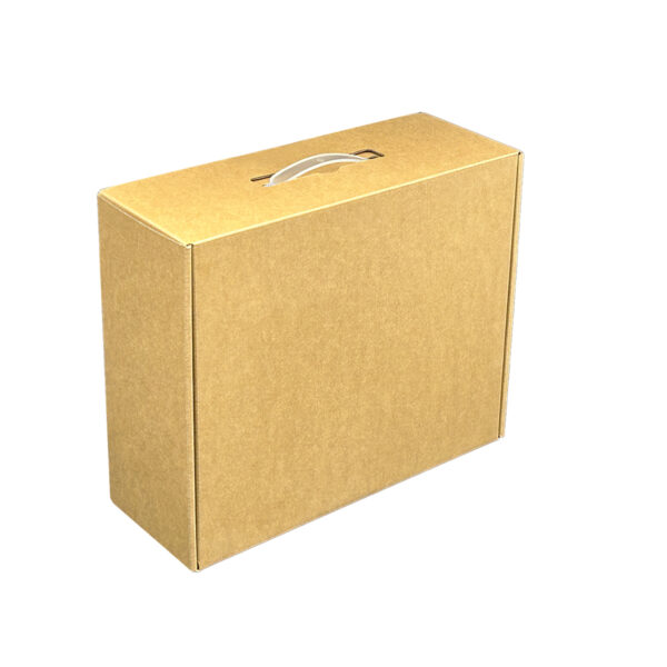 Corrugated paper packaging box