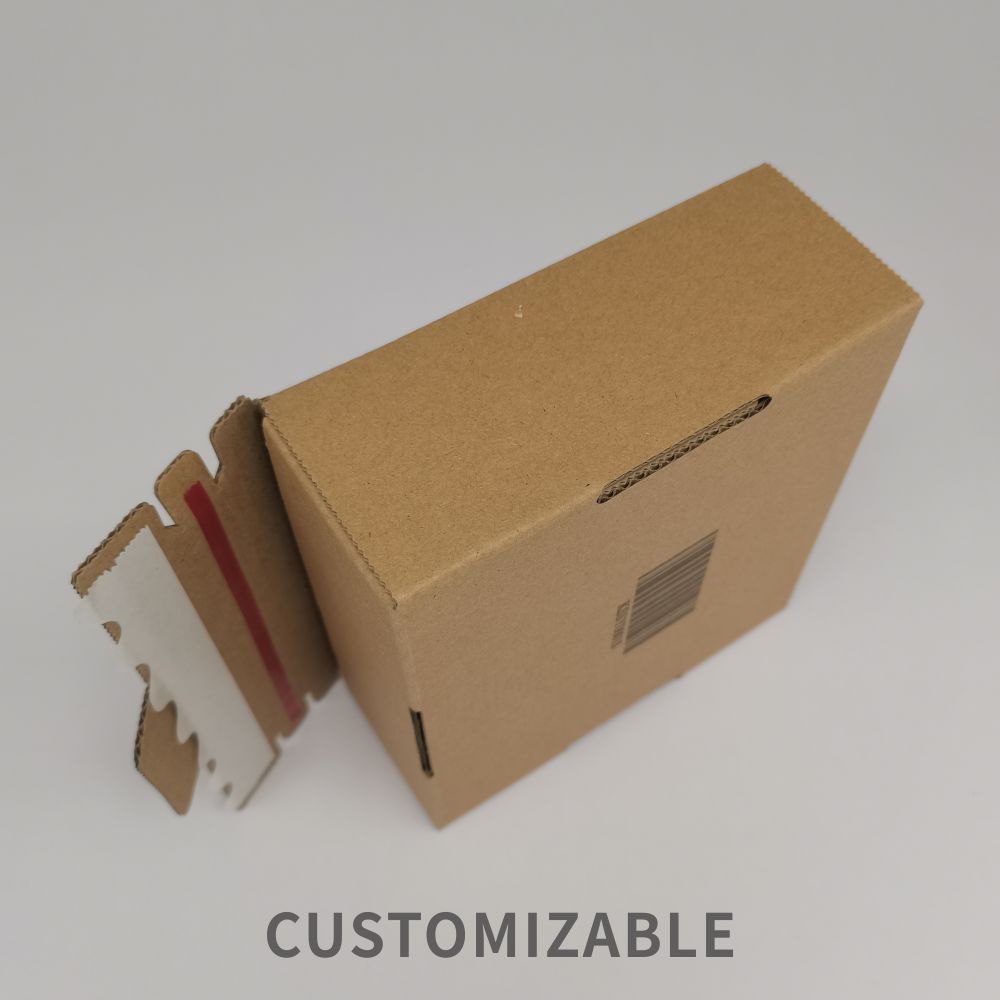Corrugated paper packaging box