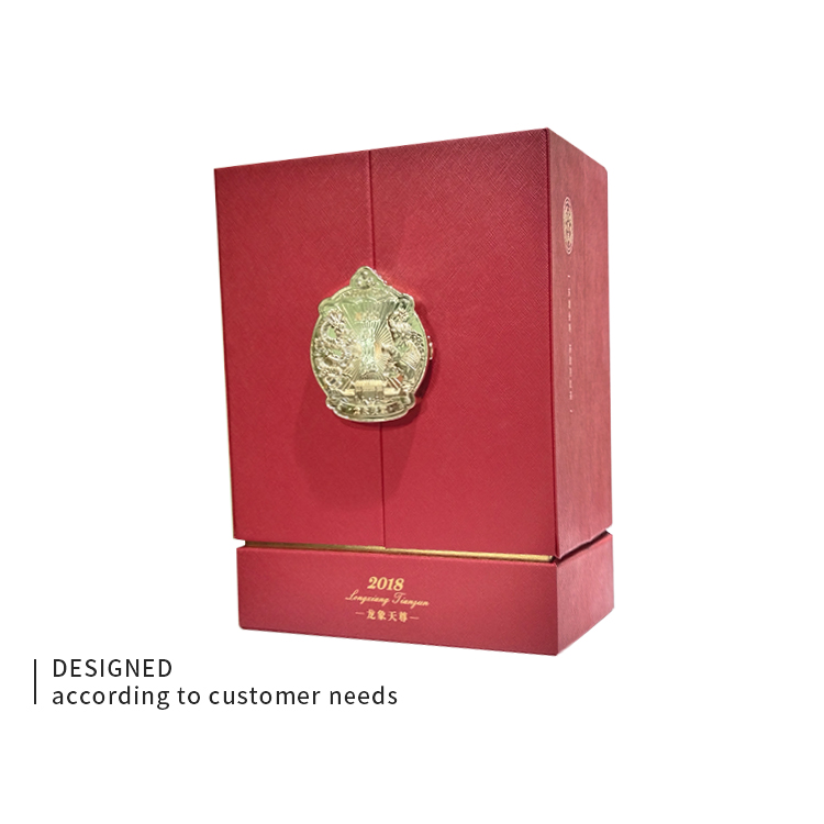 Double door packaging box