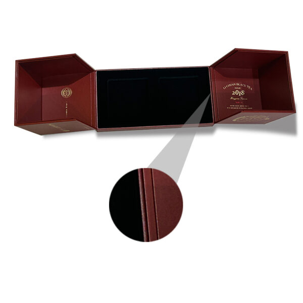 Double open packaging gift box
