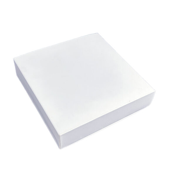 Flat packaging box