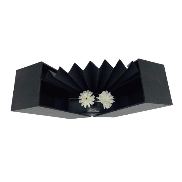 Folding packaging box
