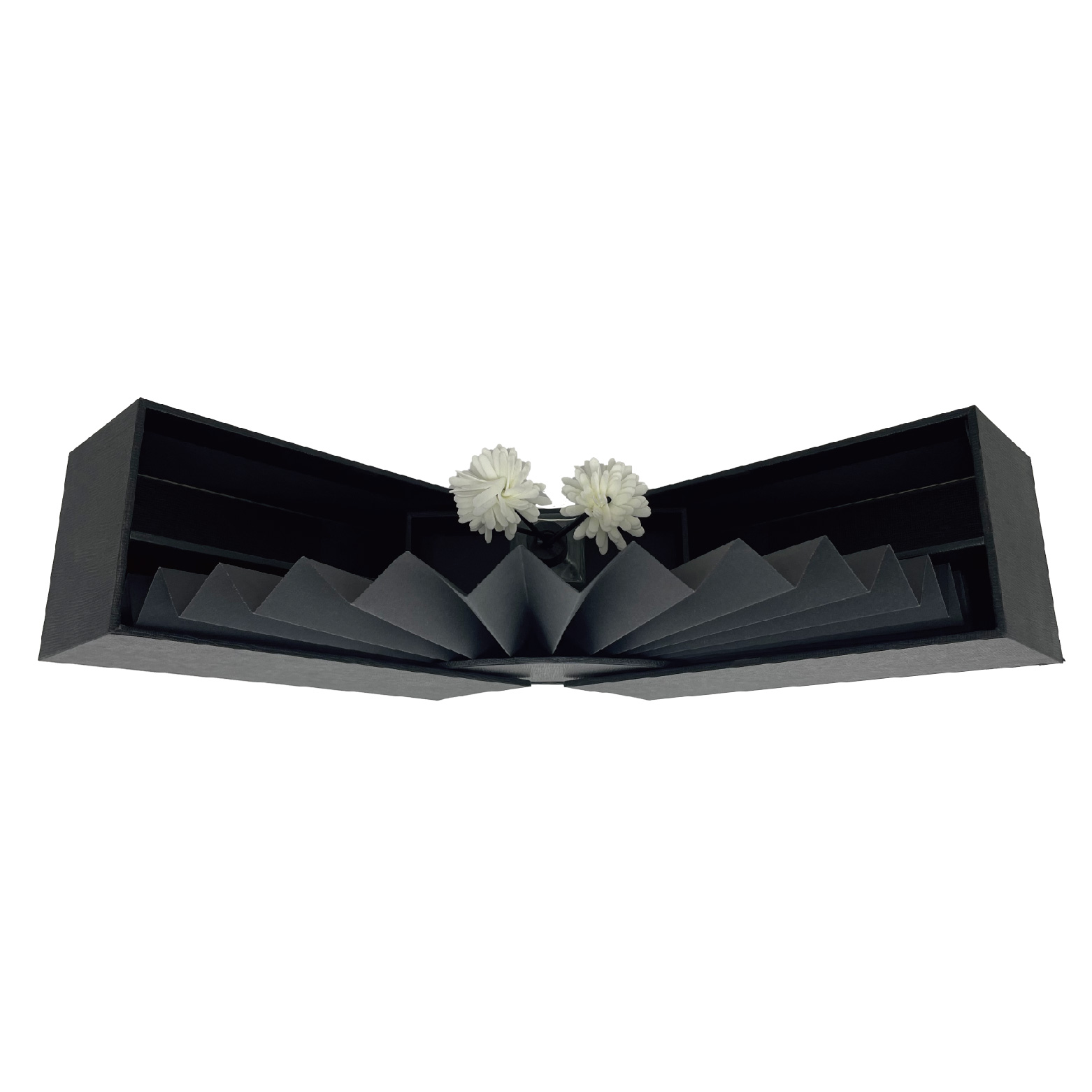 Folding packaging box