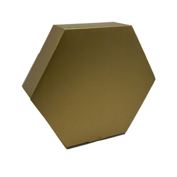 Hexagonal packaging box