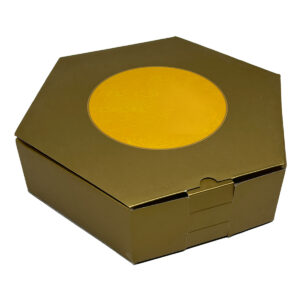 Hexagonal paper box