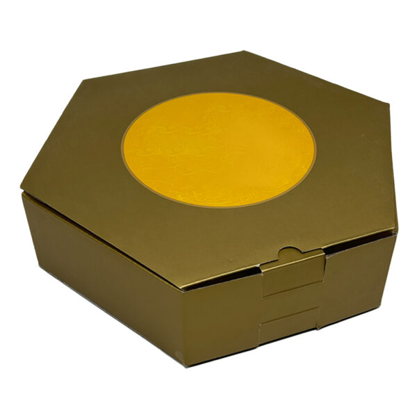 Hexagonal paper box