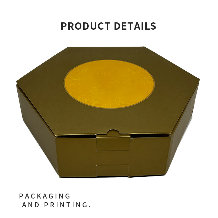 Hexagonal paper box
