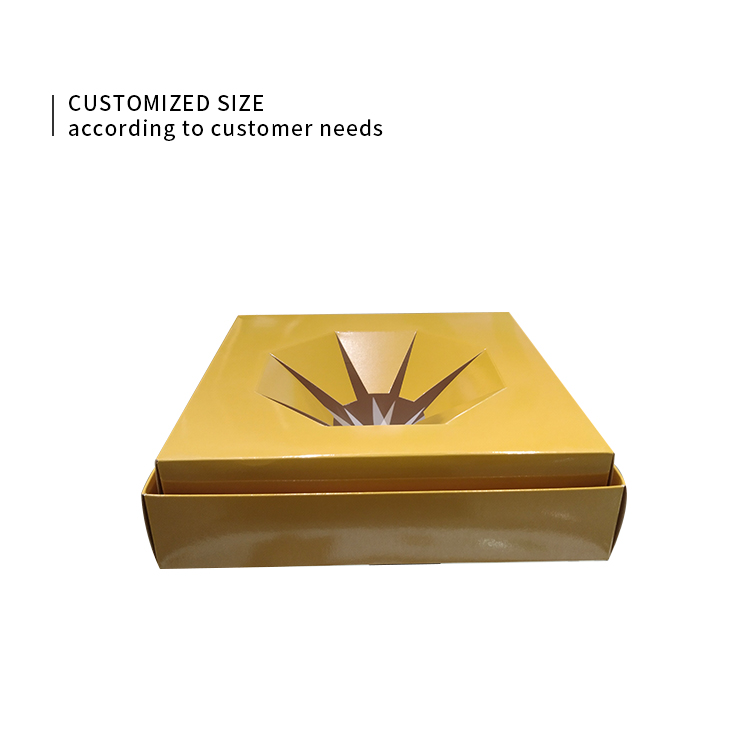 Irregular packaging box