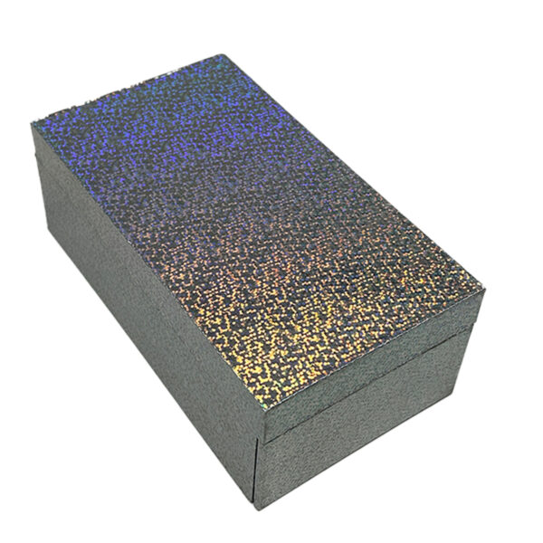 Laser paper packaging box
