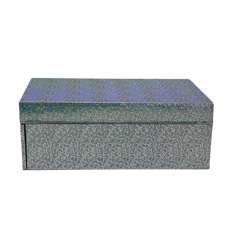 Laser paper packaging box
