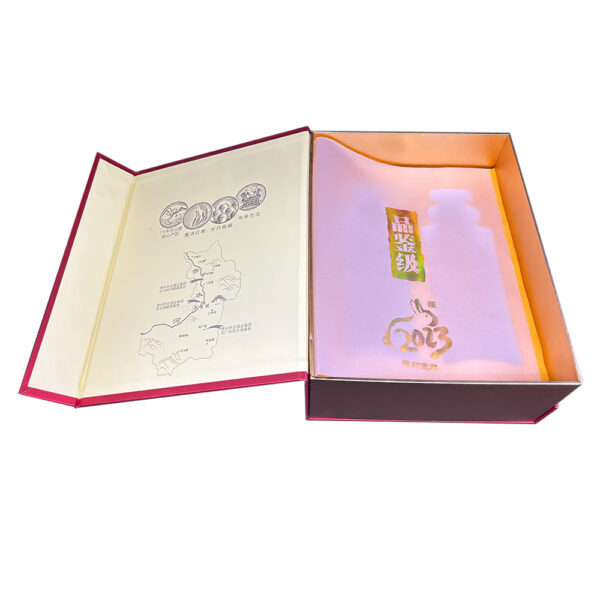 Magnetic packaging box