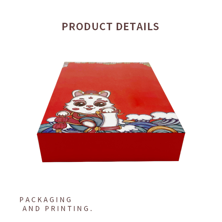 Pattern printing packaging box