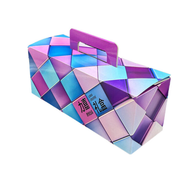 Portable packaging box