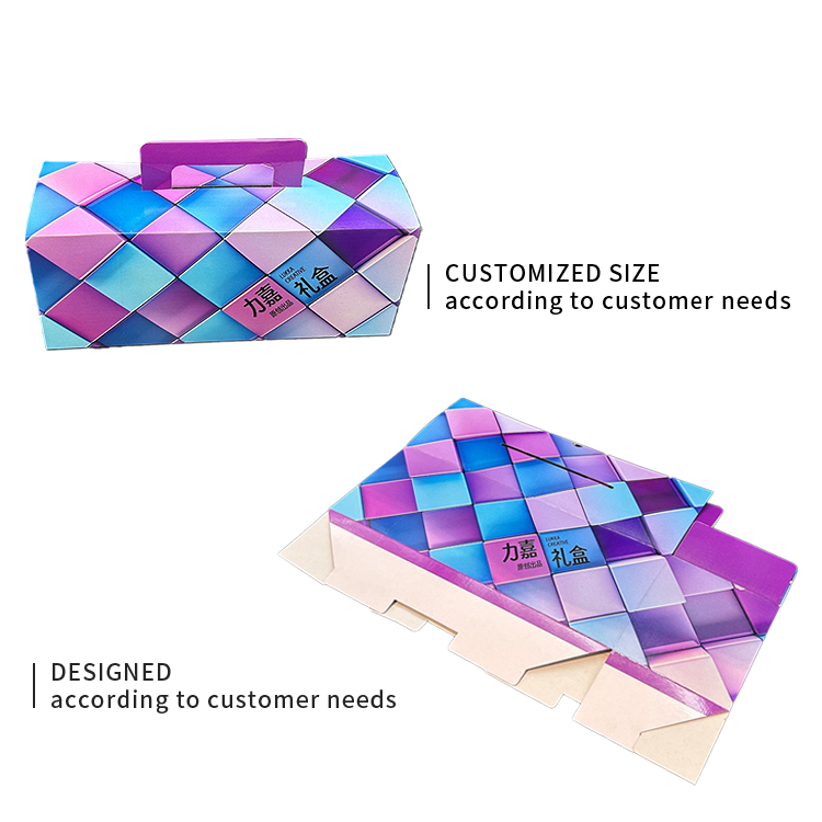 Portable packaging box