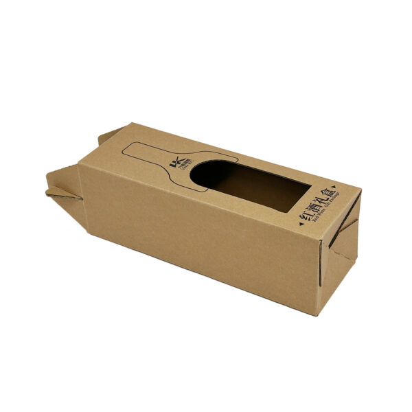 Red wine packaging box