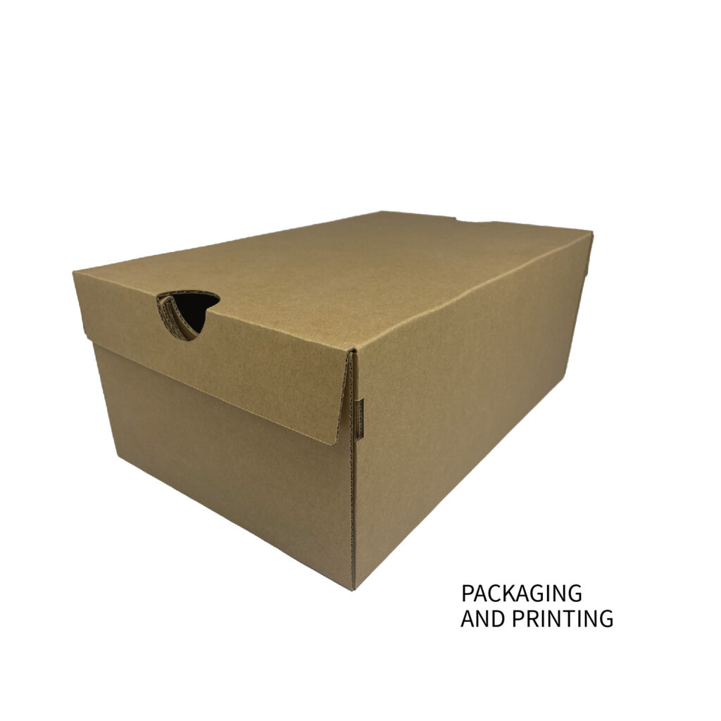 Shoe packaging box