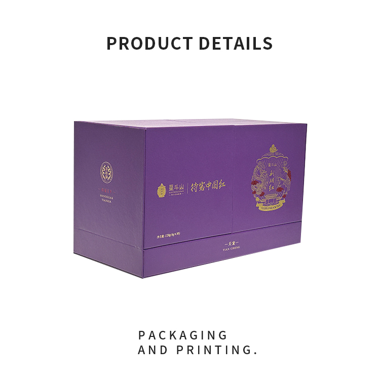 Tea packaging box