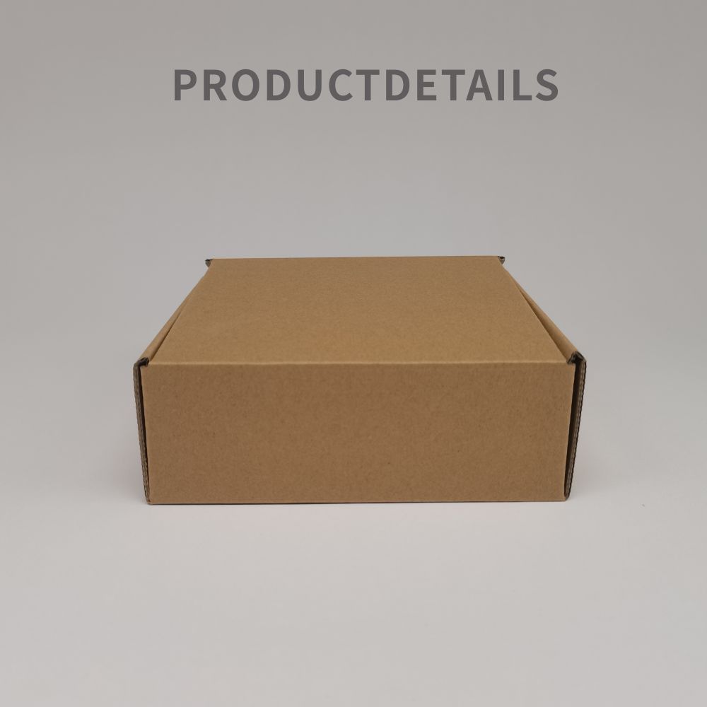 Three layer corrugated cardboard box