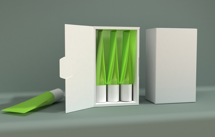 Uncover the packaging box
