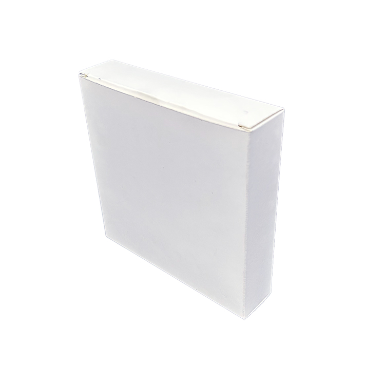 White cardboard packaging box