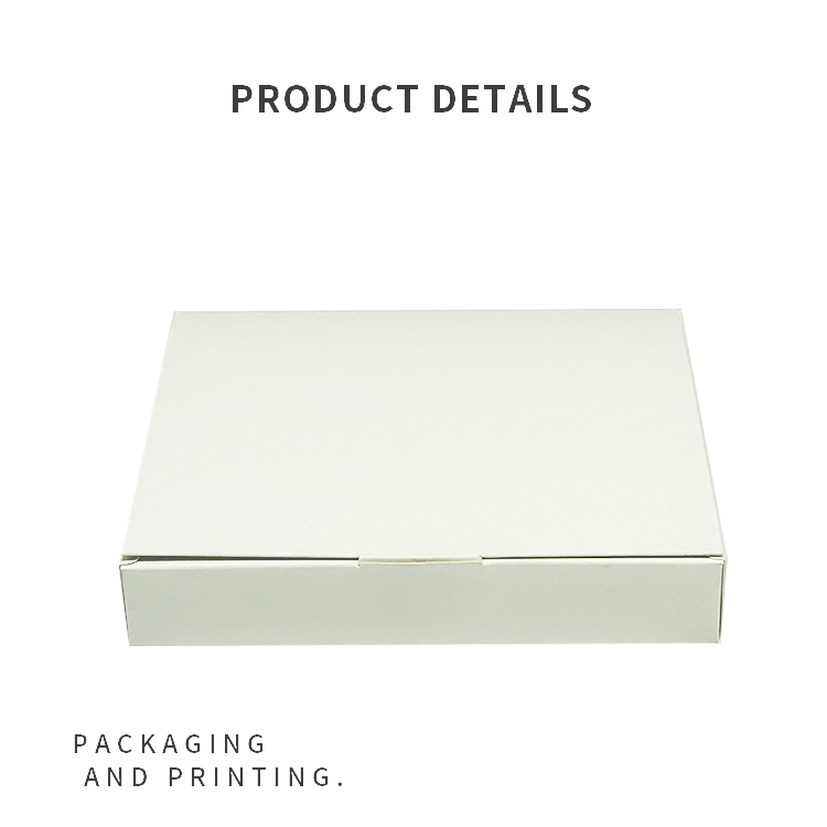 White cosmetic packaging box