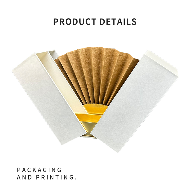 White folding packaging box