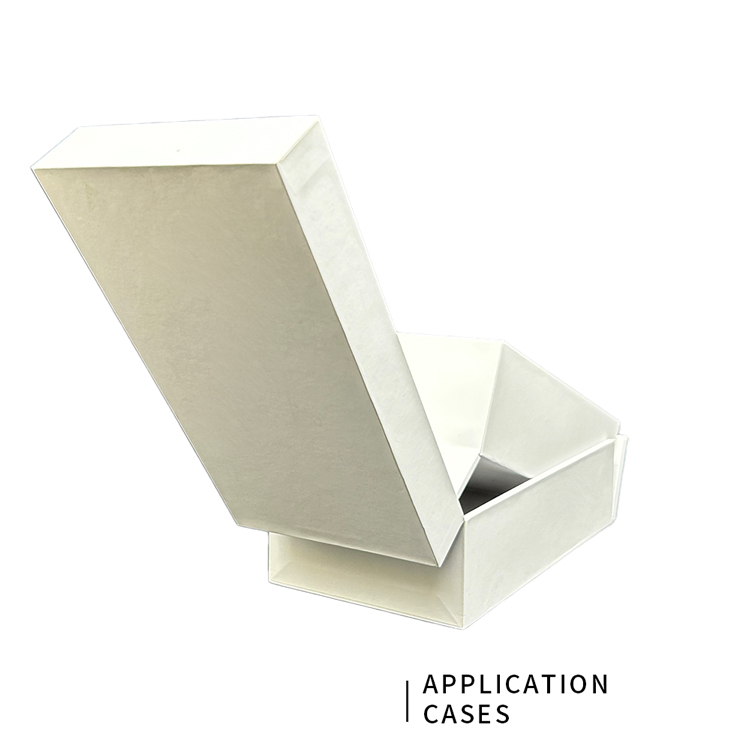 White paper box