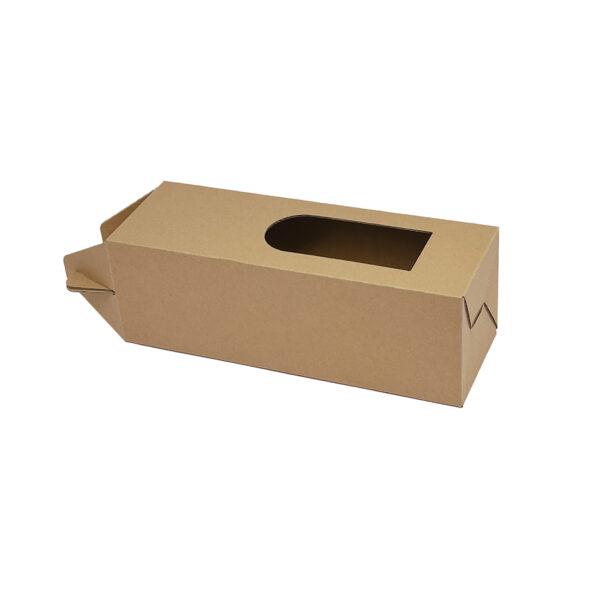 Wine box with window