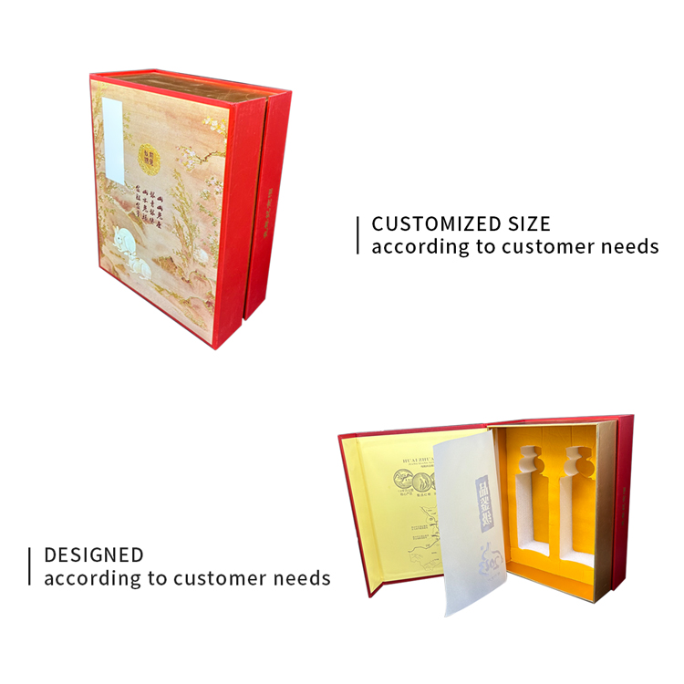 Wine packaging box