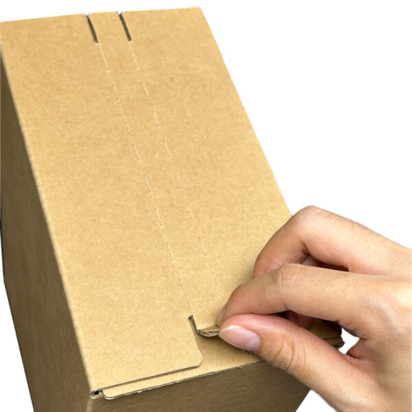 Zipper paper box