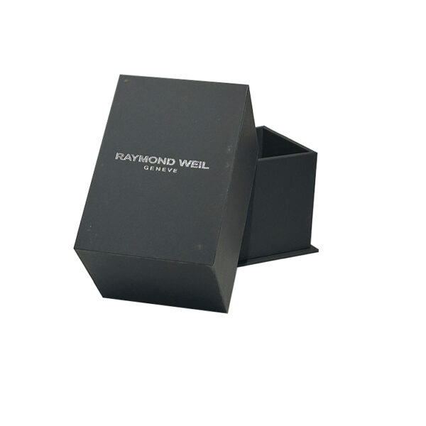 Black packaging box
