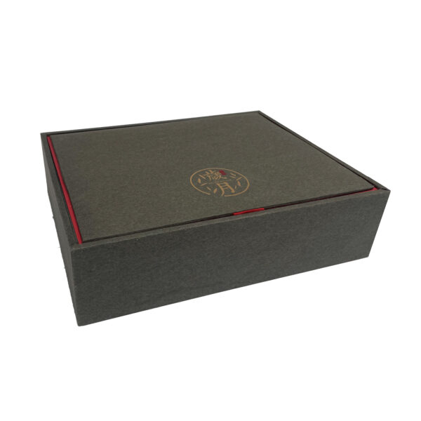 Brown tea packaging box