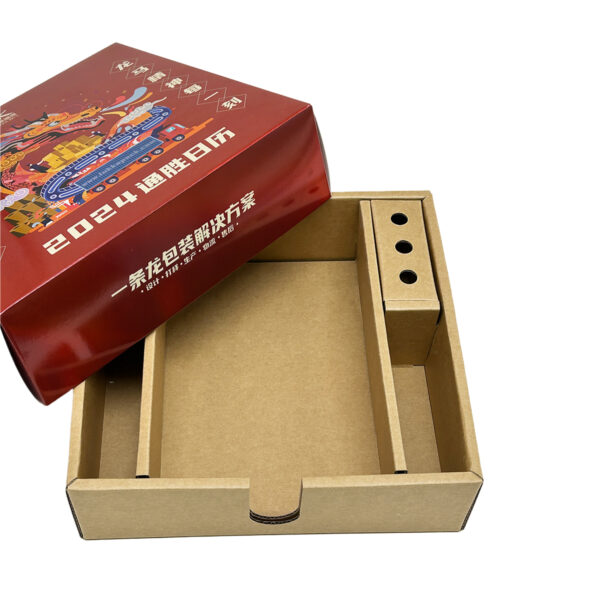 Calendar packaging box