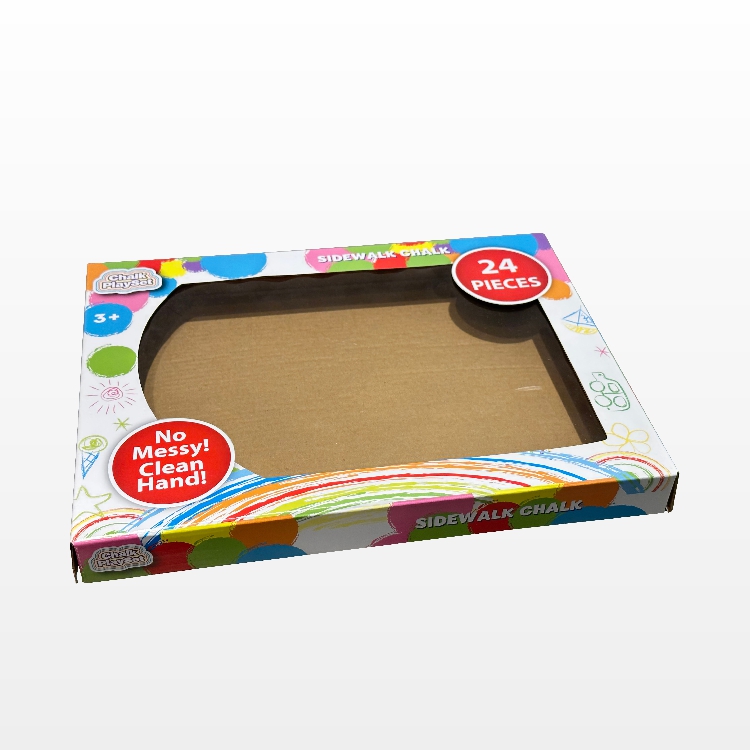 Chalk packaging box