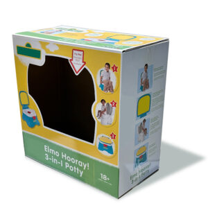 Children's toilet packaging box