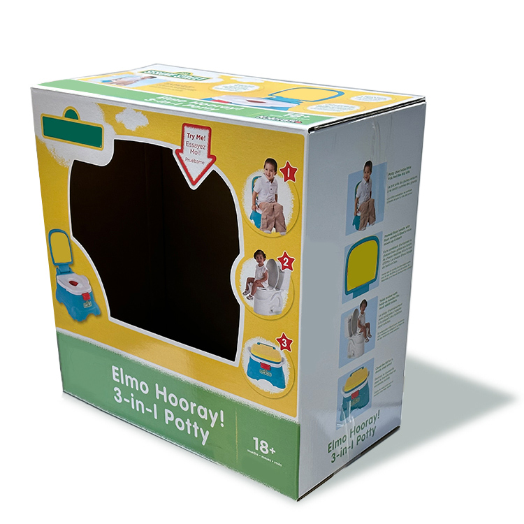 Children's toilet packaging box