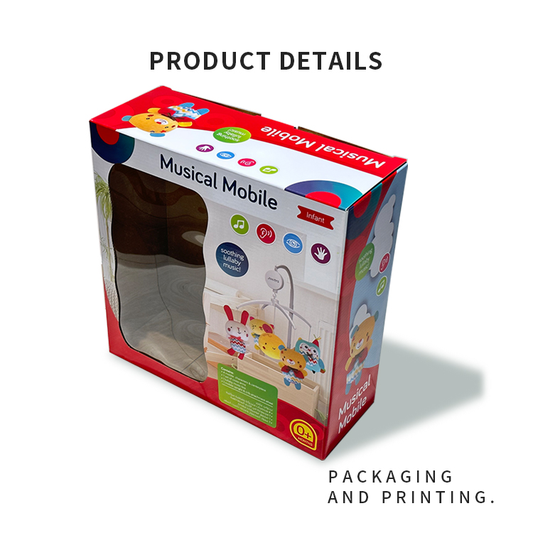 Children's toy packaging box